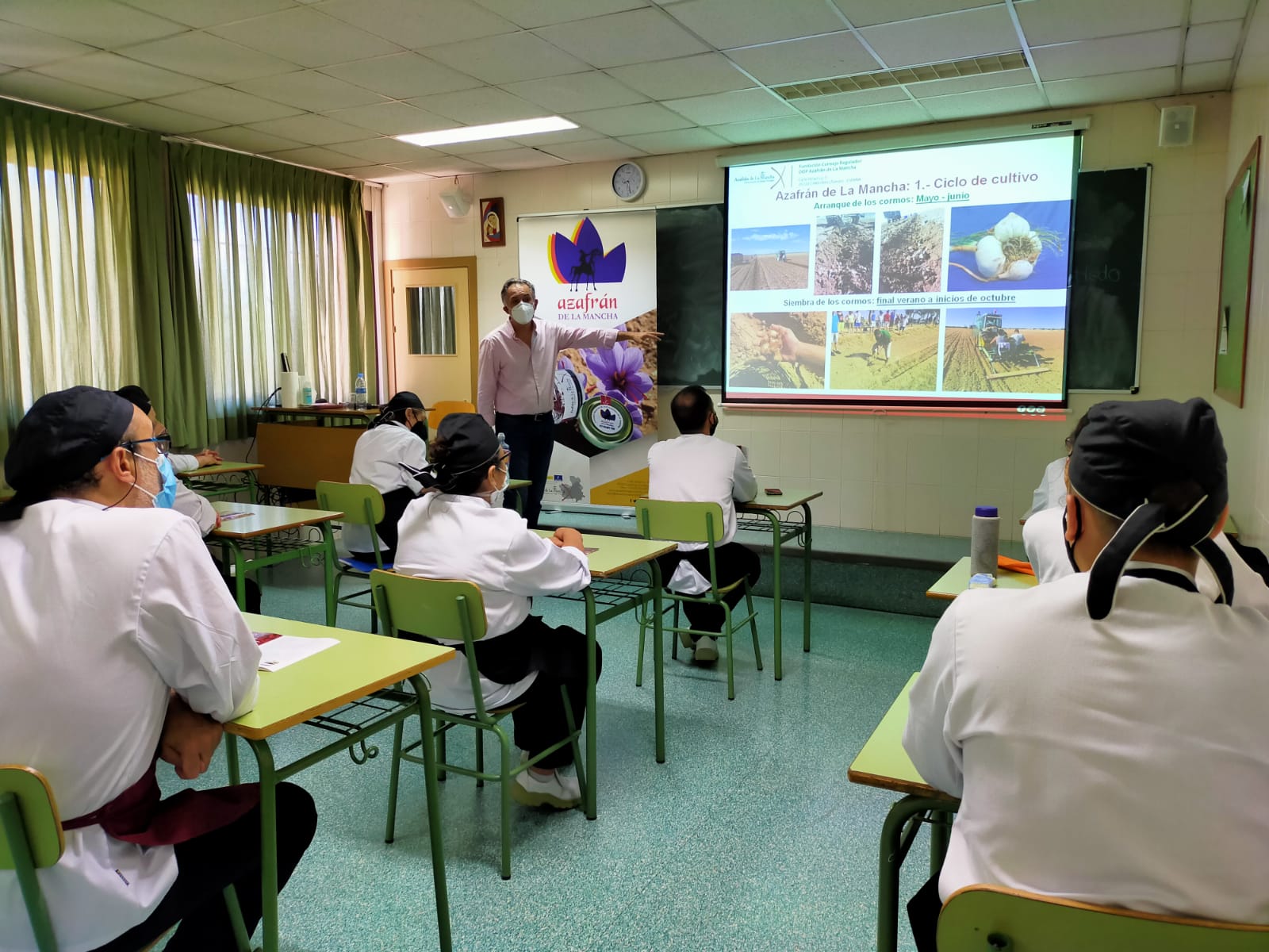 La DOP Azafrán de La Mancha impartirá más de 50 acciones de formación y promocionará la marca “Campo y Alma” en escuelas de Hostelería y universidades de toda España 